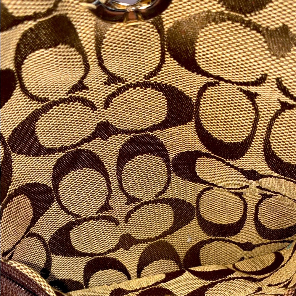 Vintage Coach Park Signature Canvas Wallet, AS IS - Picture 13 of 16